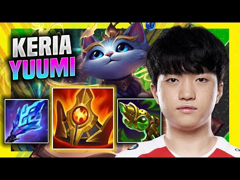 WHEN KERIA PLAYS YUUMI SUPPORT! - T1 Keria Plays Yuumi Support vs Thresh! | Season 11