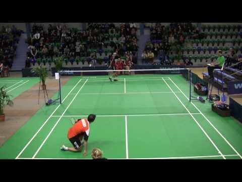 badminton Corvée Ternon plongeon