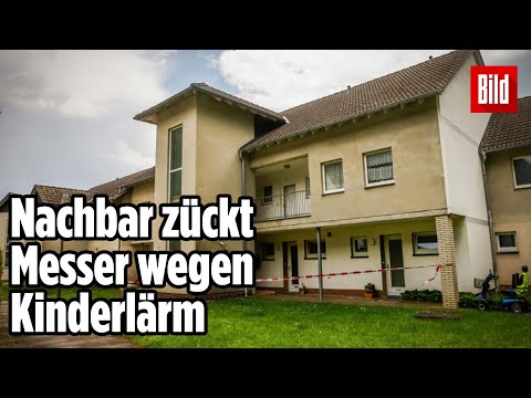 Blutiger Nachbarschaftsstreit in Mehrfamilienhaus: Mutter springt mit Kind aus Fenster