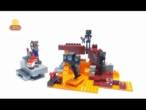 Vidéo LEGO Minecraft 21126 : Le Wither