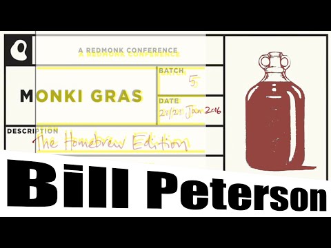 Bill Peterson – The Accidental Community – MapR – Monki Gras 2016