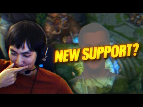 Doublelift - NEW SUPPORT? (Duo with TSM Treatz)