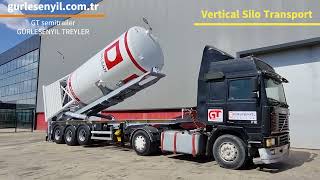 Semiremorcă basculantă Gürleşenyıl Vertical Plaster Silo Transport nouă | Imagine 5 - Autoline