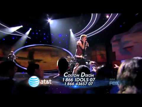 Colton Dixon Time After Time Top 8 AMERICAN IDOL SEASON 11