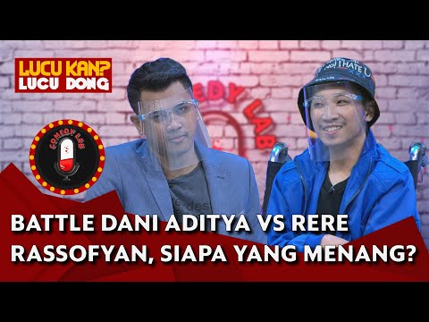 BATTLE 1 ON 1 Dani Aditya vs Rere Rassofyan, Pemenangnya adalah... - COMEDY LAB (BAG 6)