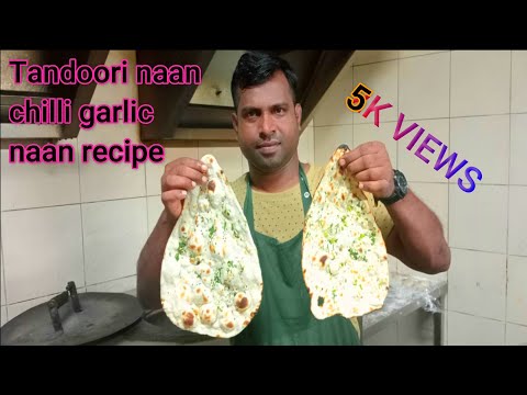 Tandoori Naan Recipe | butter naan recipe | chilli garlic naan recipe | Hossain Chef