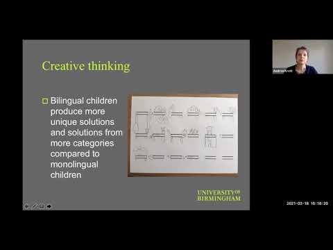 Dr Andrea Krott -  Does language learning make you smarter?