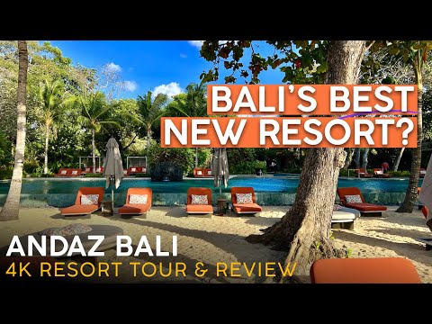 , title : 'ANDAZ BALI Sanur, Bali, Indonesia【4K Resort Tour & Review】LUSH Tropical Beach Hideaway'