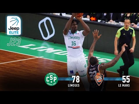 Jeep® ÉLITE : Limoges vs Le Mans (J23)