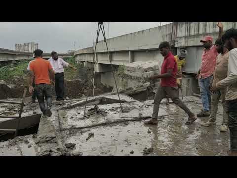 Rcc railway over bridge cutting