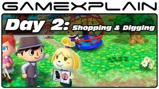 Animal Crossing: New Leaf - Day 2: Shopping and Shoveling (3DS Video Preview)