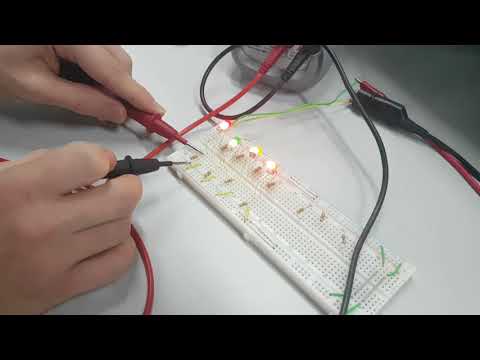 video #2 LDR and LED circuit (Stepan and Fahed) Group 12