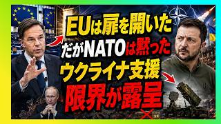 【衝撃】EUは扉を開けたのに、NATOはなぜ黙った？ウクライナ支援の“本当の限界”が見えた