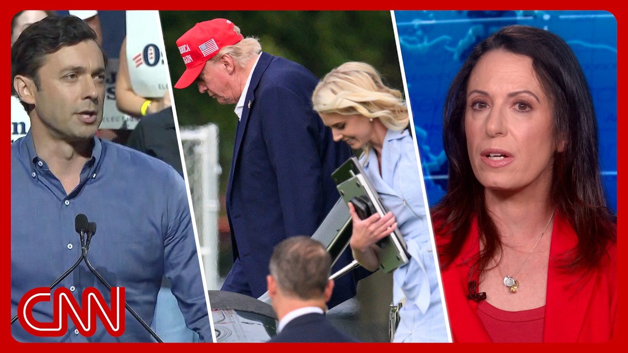 Ossoff ignites personal feud over Trump's aide. Haberman & NewsNight react