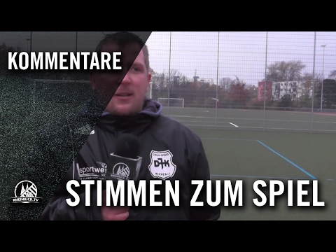 A. Schier (Trainer DJK Grün-Weiß) und E. Engehausen (Trainer S.u.S Nippes) - Die Stimmen zum Spiel