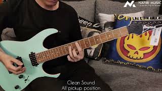 Video thumbnail for IBANEZ RG421S-SEM In Sea Shore Matte! Quick Sound Test by Nafiri Music Gear Reviews and Updates