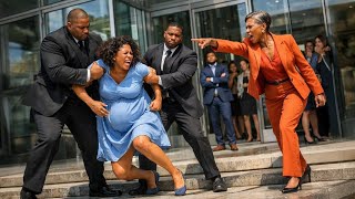 Ignorant que sa femme enceinte était la véritable PDG, sa mère a ordonné de la traîner dehors