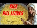 Persian dill rice/rice with dill recipe #arabicfood #senscookingcompilation #dillricerecipe