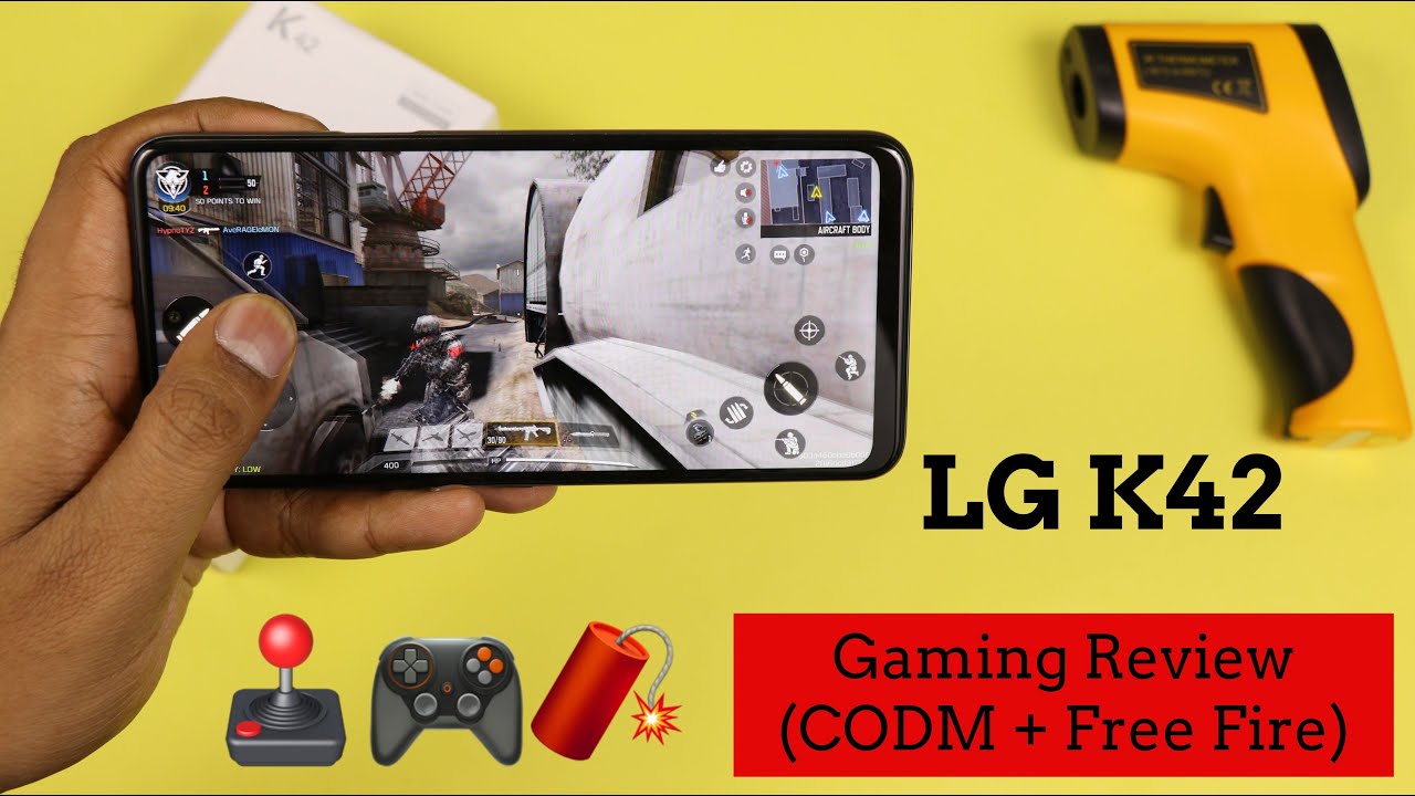 LG K42 - Gaming Review CODM + FF, Battery and Heating Test | Can you Play Heavy games? 😰  🕹  🎮