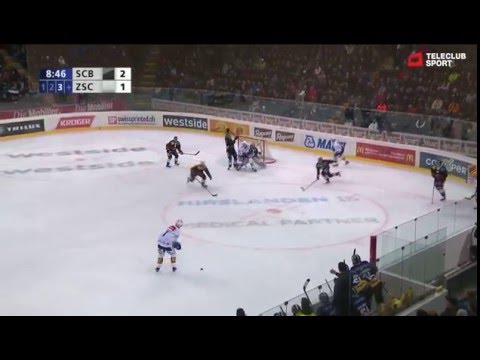 Schiri-Patzer bei SCB vs. ZSC - 05.03.2016