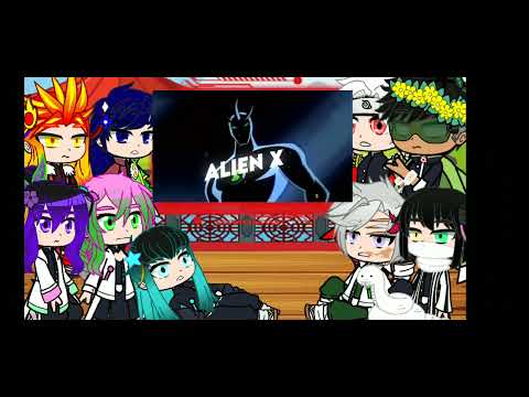 ⚫Hashiras:reagindo ao rap do alien x raça abresoluta🌌(eu tentei😅)🔵