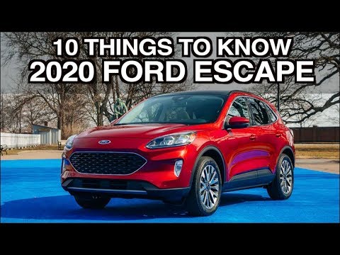 10 Things About: 2020 Ford Escape on Everyman Driver