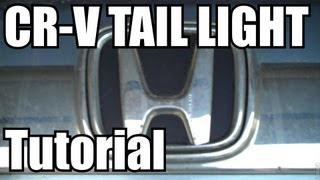 How to change 2007+ Honda CR-V. Brake Lights, Turn Signals, etc