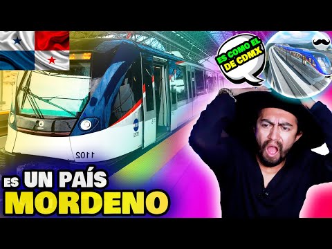Mexican Reacts for the First Time to the Panama Metro: First World?