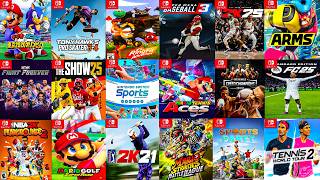 Top 20 Best Nintendo Switch SPORTS Games | Best SPORTS Games on Nintendo Switch (Updated)
