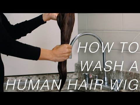 How To Wash A Human Hair Wig | WIgs 101