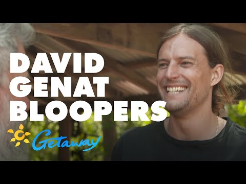 David Genat's hilarious Getaway segment bloopers | Getaway 2021