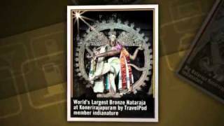 preview picture of video 'Konerirajapuram - World's Tallest Bronze Nataraja Indianature's photos around Kumbakonam, India'