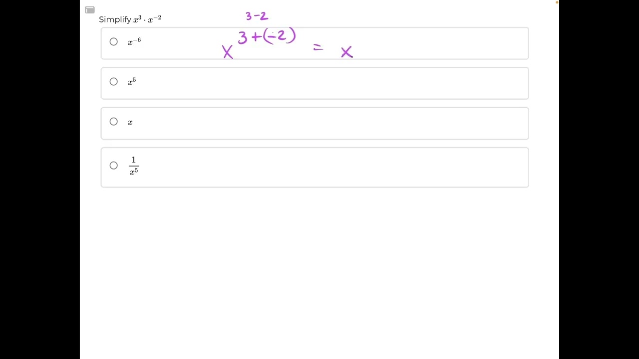Variable Base Exponents, Solution 6