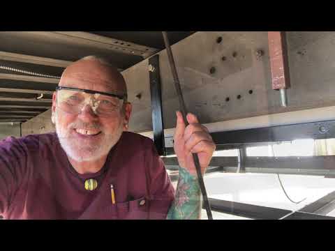 Shower Drain into Grey Tank - Vlog 138 School Bus Conversion