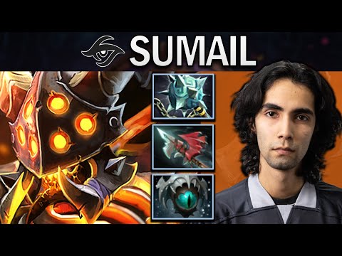 SECRET.SUMAIL CLINKZ WITH GLEIPNIR AND SKADI - DOTA 2 7.31 GAMEPLAY