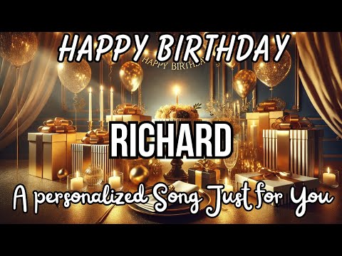 🎵 Happy Birthday Richard! | Personalized Folk Birthday Song with Acoustic Guitar & Heartfelt Lyrics