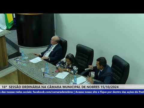16º Sessão Ordinária 15/10/2024