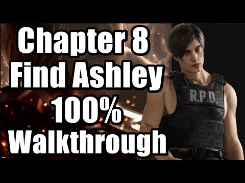 Find Ashley - Chapter 8 100% Walkthrough Full Gameplay | Resident Evil 4 Remake