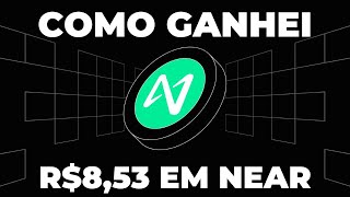 Como eu Ganhei R$8,53 da Criptomoeda NEAR só por Responder Quizz