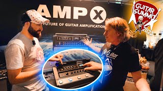 Video thumbnail for BluGuitar AMP X is Ready! | Guitar Summit 2023 by Mad Steex