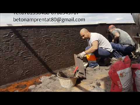 Beton Amprentat Piteasca Ilfov Tel.0761350488 ,0766543767