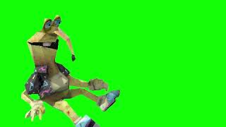 Gwimbly "oh cool, rock on, brother" Smiling Friends green screen