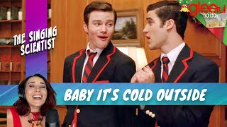 Vocal Coach Reacts GLEE - Baby It&#39;s Cold Outside | WOW! They were...