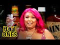 Lizzo Earns Her Hot Sauce Crown While Eating Spicy Wings | Hot Ones