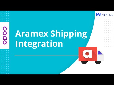 Odoo Aramex Shipping Integration | Odoo Webkul Modules Tutorial