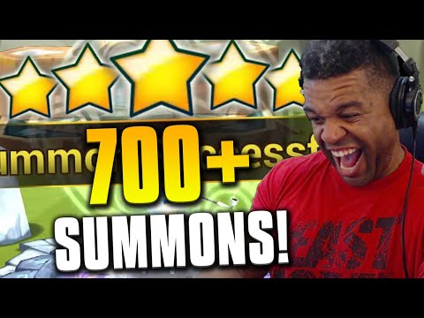 SUMMONERS WAR: 700+ Summons for Tideggur!!