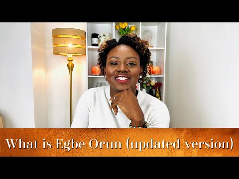 What is Egbe Orun (updated version) #iyanifa #egbe #olokun #iyanifauk #babalawo