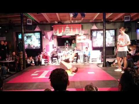 Mikolaj vs Luki - FINAL - European Freestyle Football Championship Budapest