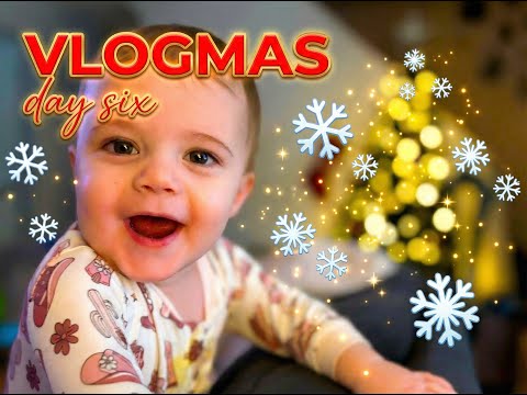 Trapped in a Snow Storm Alone with My Baby ❄️ | Real Life Vlogmas Day 6