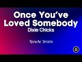 Dixie Chicks - Once You've Loved Somebody (Karaoke)